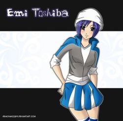 Rule 34 | blue hair, blue theme, dance dance revolution, dancing, hat, purple hair, short hair, skirt, tagme, toshiba emi
