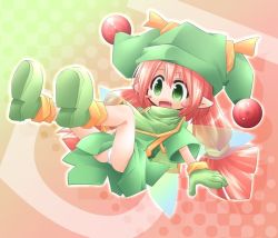 Rule 34 | 1girl, ass, boots, child, fairy, gloves, green eyes, hat, kso, long hair, open mouth, original, panties, red hair, smile, underwear, wings