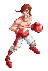 Rule 34 | 1boy, absurdres, boxing, boxing gloves, glass joe, highres, male focus, nintendo, official art, punch-out!!, shorts, solo
