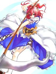 Rule 34 | 1girl, bad id, bad pixiv id, hair bobbles, hair ornament, looking at viewer, mappe (778exceed), mappe (artist), onozuka komachi, red eyes, red hair, scythe, short hair, smile, solo, touhou, twintails, two side up
