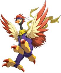 Rule 34 | belt, claws, digimon, digimon (creature), digimon new century, official art, peckmon, solo, wings
