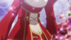 Rule 34 | 10s, 2girls, animated, animated gif, ass, blonde hair, breasts, butt crack, carnival phantasm, cleavage, dress, epaulettes, fate/extra, fate/stay night, fate (series), fujimura taiga, green eyes, lowres, multiple girls, nero claudius (fate), nero claudius (fate/extra), original clip, puffy sleeves, see-through, subtitled, underwear