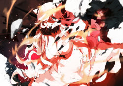 Rule 34 | 10s, 1girl, abyssal ship, blockhead bh, blurry, breasts, cleavage, colored skin, depth of field, dress, fingernails, kantai collection, large breasts, long hair, looking at viewer, midway princess, red eyes, sharp fingernails, solo, white dress, white hair, white skin