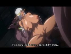 Rule 34 | 2girls, 4boys, anal, animated, breasts, cum, cum in ass, cum in pussy, doggystyle, dungeon, elf, elf hime nina, full nelson, hetero, huge breasts, long hair, miriya, multiple boys, multiple girls, orc, pig, pointy ears, rape, screencap, sex, sex from behind, tagme, v, vaginal