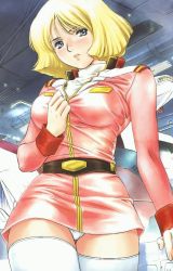 Rule 34 | 1girl, animated, animated gif, third-party edit, gundam, nude, nude filter, sayla mass, solo, third-party edit
