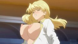 Rule 34 | 00s, 2futa, animated, animated gif, arms behind back, ass, bdsm, blonde hair, blush, bondage, bouncing breasts, bound, breasts, breasts out, censored, clenched teeth, closed eyes, covered erect nipples, dimples of venus, erection, exposed chest, futa with futa, futanari, huge breasts, indoors, long hair, mosaic censoring, multiple futa, nipples, nude, open mouth, orange hair, penis, sara scorpion, screencap, sex, sex from behind, short hair, siria von bernstein, teeth, uchuu kaizoku sara, vaginal