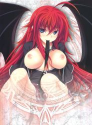Rule 34 | 10s, breasts, high school dxd, long hair, red hair, rias gremory