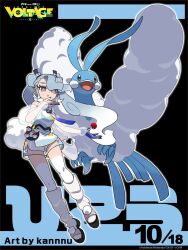 Rule 34 | altaria, blue eyes, blue hair, creatures (company), flying miku (project voltage), game freak, gen 3 pokemon, hatsune miku, highres, nintendo, official alternate costume, official art, pokemon, pokemon (creature), project voltage, see-through, see-through shorts, shorts, siirakannu, twintails, vocaloid
