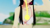 Rule 34 | 1girl, 1other, 20s, 3d, amagi yukiko, animated, assertive female, atlus, beach, bikini, black eyes, black hair, blue sky, blurry, breasts, brown eyes, cleavage, cloud, collarbone, dark eyes, evil smile, female focus, grabbing another&#039;s chin, grass, hairband, highres, hill, holding, holding pocket watch, holding watch, hypnosis, long hair, looking at viewer, looping animation, megami tensei, midriff, mind control, nature, navel, open mouth, outdoors, persona, persona 4, persona 4: dancing all night, persona dancing, pocket watch, pov, sand, shin megami tensei, sky, sleepy, small breasts, smile, solo focus, source filmmaker (medium), swimsuit, swinging, video, vynil, watch, watching, water, white bikini