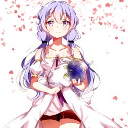 Rule 34 | 1girl, bad id, bad twitter id, beyblade, beyblade: burst, bouquet, flower, holding, holding bouquet, long hair, md5 mismatch, self-upload, shirt, solo, tagme