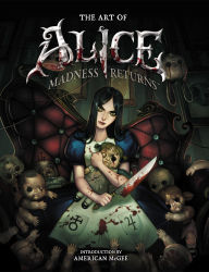 Rule 34 | alice: madness returns, alice (alice in wonderland), alice in wonderland, alice liddell (american mcgee&#039;s alice), american mcgee&#039;s alice, american mcgee's alice, artbook, chair, cover, doll, highres, official art, parted bangs, solo