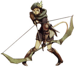 Rule 34 | 00s, arrow (projectile), blue eyes, boots, bow, bow (weapon), facial mark, final fantasy, final fantasy xi, mithra (ff11), ranger, tail, weapon