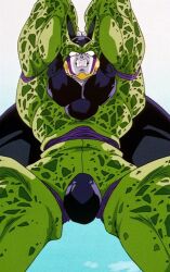 Rule 34 | 1boy, android, cell (dragon ball), dragon ball, exoskeleton, muscular, muscular male, tagme