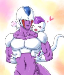 Rule 34 | 2boys, alien, brothers, cooler (dragon ball), dragon ball, dragonball z, frieza, highres, male focus, multiple boys, siblings, tail