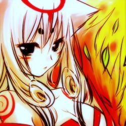 Rule 34 | amaterasu (ookami), black eyes, breasts, large breasts, lowres, ookami (game), personification, tagme, white hair