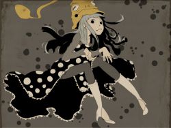 Rule 34 | 00s, boots, dress, eruka frog, hat, high heel boots, high heels, long hair, soul eater, witch hat