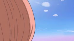 Rule 34 | 2girls, animated, animated gif, blush, breasts, brown eyes, brown hair, charlotte chiffon, charlotte pudding, dress, female focus, happy, large breasts, long hair, looking back, multiple girls, one piece, sanji (one piece), siblings, sisters, sitting, sky, twintails, wedding dress