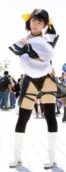 Rule 34 | arc system works, asian, cosplay, cosplay photo, dizzy (guilty gear), guilty gear, long image, pantyhose, photo (medium), solo, tall image, thighhighs