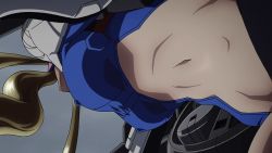 Rule 34 | 10s, 1girl, animated, animated gif, breasts, cross ange, covered erect nipples, solo, tagme