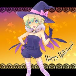 Rule 34 | + +, 00s, 1girl, aged down, bow, cape, costume, cross-shaped pupils, gloves, halloween, hand on own hip, happy halloween, hat, multicolored hair, nia teppelin, patterned legwear, pink bow, ribbon, saikachi, saikachi (ogre tree), short hair, skull, sleeveless, smile, solo, striped clothes, striped thighhighs, symbol-shaped pupils, tengen toppa gurren lagann, thighhighs, two-tone hair, wand, witch, witch hat