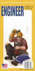 Rule 34 | 1boy, blueprint (object), engineer (tf2), glasses, helmet, highres, male focus, red engineer (tf2), solo, team fortress 2, who93, wrench