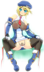 Rule 34 | arc system works, blazblue, breasts, clitoris, highres, noel vermillion, pubic hair, pussy