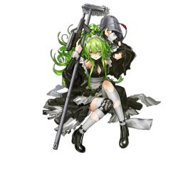 Rule 34 | 1girl, :d, apron, black footwear, blush, breasts, bucket, calico light weapons systems, calico m950, calico m950a, cheek pistol, clothes writing, collarbone, damaged, detached sleeves, double-stack magazine, frills, full body, girls&#039; frontline, green hair, grey thighhighs, gun, hair between eyes, hand on own hip, handgun, hands up, head tilt, helical magazine, high-capacity magazine, high heels, holding, holding bucket, holding gun, holding weapon, infukun, knee pads, long hair, looking at viewer, m950a (girls&#039; frontline), m950a (home ec training) (girls&#039; frontline), machine pistol, maid, medium breasts, mop, official alternate costume, official art, open mouth, parted lips, pistol, pouch, puffy sleeves, shirt, sidelocks, single knee pad, sitting, skirt, sleeveless, sleeveless shirt, smile, solo, stubby grip, thighhighs, torn clothes, torn thighhighs, transparent background, trigger discipline, twintails, unbuttoned, unbuttoned shirt, vertical forward grip, wavy hair, weapon, yellow eyes