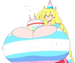 Rule 34 | 1girl, birthday cake, breasts, cake, cassie (theycallhimcake), food, gigantic breasts, highres, solo, tagme, theycallhimcake