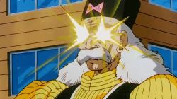 Rule 34 | 1990s (style), 1boy, android, animated, animated gif, beam, building, city, destruction, dr. gero (dragon ball), dr gero, dragon ball, dragonball z, earrings, emblem, energy, energy beam, energy bolt, explosion, eye beam, facial hair, formal, hat, island, jewelry, laser, laser bolt, long hair, male focus, mountain, mustache, old, old man, pulsed laser, retro artstyle, smoke, solo, suit, vest, window, wrinkled skin