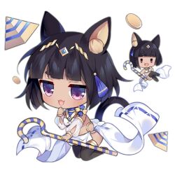 Rule 34 | :3, animal ear fluff, animal ears, anklet, artist request, black thighhighs, blush, blush stickers, bra, chibi, coin, dark-skinned female, dark skin, detached sleeves, egyptian, egyptian clothes, fairy (girls&#039; frontline), fang, full body, girls&#039; frontline, hair ornament, hand on own chin, jackal ears, jackal tail, jewelry, jitome, looking at viewer, multiple girls, o-ring, o-ring bottom, official art, open mouth, paw-shaped pupils, purple eyes, pyramid (geometry), sand dancer fairy (girls&#039; frontline), see-through, see-through sleeves, shepherd&#039;s crook, short eyebrows, simple background, smile, smug, symbol-shaped pupils, tassel, tassel hair ornament, thick eyebrows, thighhighs, third-party source, tiara, transparent background, underwear, usekh collar, white bra, | |
