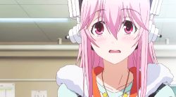 Rule 34 | animated, lowres, pink hair, red eyes, shy, super sonico, tagme
