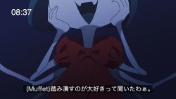 Rule 34 | 1girl, blue background, bow, dark background, extra arms, fake screenshot, fangs, hands on own face, arthropod girl, monster girl, muffet, open mouth, red bow, simple background, smile, spider girl, subtitled, timestamp, translation request, undertale