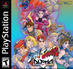 adon_(street_fighter) bare_shoulders bengus birdie_(street_fighter) blonde_hair brown_hair capcom charlie_nash chun-li dark-skinned_male dark_skin double_bun evil_grin evil_smile glasses grin guy_(final_fight) hair_bun ken_masters mask muscular no_pupils official_art purple_hair red_hair rose_(street_fighter) ryu_(street_fighter) sagat serious smile sodom street_fighter street_fighter_zero_(series)