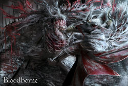 Rule 34 | 1boy, bad id, bad pixiv id, battle, bloodborne, cape, cleric beast, copyright name, from software, hunter (bloodborne), mobius (suicideloli), monster