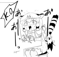 Rule 34 | animal costume, animal ear fluff, animal ears, cat ears, cat girl, cat tail, geoffroy&#039;s cat (kemono friends), kemono friends, kemono friends v project, long hair, tail, taurine 8000mg, twintails, virtual youtuber