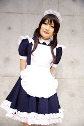 Rule 34 | apron, cosplay, highres, maid, maid apron, photo (medium), tairano mai, twintails