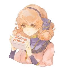 Rule 34 | 1girl, curly hair, fire emblem, fire emblem echoes: shadows of valentia, genny (fire emblem), jewelry, nintendo, pendant, shourou kanna, simple background, solo, white background