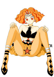 Rule 34 | 1990s (style), bishoujo senshi sailor moon, bishoujo senshi sailor moon s, censored, mimete (sailor moon), orange hair, pantyhose, spread legs, tagme