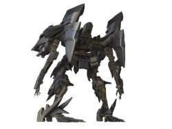 Rule 34 | 3d, aretha, armored core, armored core 4, from software, mecha, no humans, robot, simple background, solo, white background