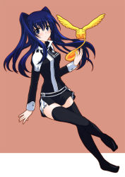Rule 34 | 00s, blue hair, d.gray-man, lenalee lee, megumi ryouko, solo, thighhighs, timcanpy, twintails, zettai ryouiki
