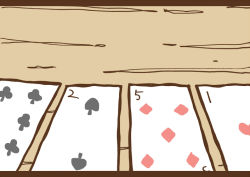 Rule 34 | ace (playing card), ace of hearts, adomi, card, comic, female focus, heart, letterboxed, millipen (medium), no humans, playing card, touhou, traditional media