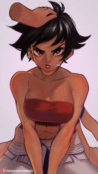Rule 34 | 1girl, abs, breasts, highres, large breasts, makoto (street fighter), street fighter, tagme