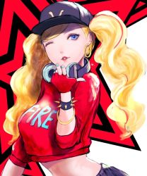 Rule 34 | blonde hair, blue eyes, persona, persona 5, persona 5: dancing star night, persona dancing, tagme, takamaki anne, twintails