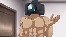 Rule 34 | 1girl, 2boys, absurdres, anal, animal ears, animated, anime screenshot, breasts, camera, camera head, censored, cum, cum in pussy, cum on body, cum on breasts, cum on clothes, cum on upper body, cumdrip, double penetration, double v, erin (knight of erin), facial, fat, fat man, fellatio, girl on top, grabbing, grabbing another&#039;s breast, hand grab, highres, knight of erin, lying, medium breasts, monster boy, mosaic censoring, multiple boys, nipples, oral, sex, shiny skin, tagme, thighhighs, v, vaginal, video, viewfinder, white hair, white thighhighs