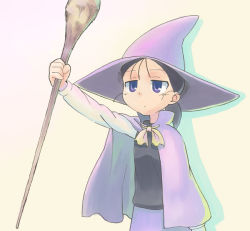 Rule 34 | 00s, c-lop, cape, hat, kuga kokage, ponytail, sketchbook full colors, solo, witch hat, wizard hat