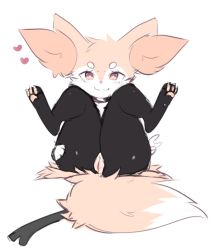 Rule 34 | 1girl, :3, animal ear fluff, animal ears, animal hands, artist name, blush, braixen, claws, cleft of venus, clitoris, closed mouth, creatures (company), feet, female focus, fox ears, fox girl, fox tail, fredek666, full body, furry, furry female, game freak, gen 6 pokemon, happy, heart, highres, legs up, light blush, looking at viewer, nintendo, nose blush, pawpads, pokemon, pokemon (creature), presenting, pussy, red eyes, shiny skin, signature, simple background, sitting, sketch, smile, solo, stick, tail, thick thighs, thighs, uncensored, v, white background