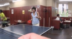 Rule 34 | 1boy, animated, animated gif, asian, buttons, multiple girls, photo (medium), public indecency, sex toy, sexually suggestive, source request, table tennis, vibrator