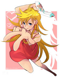 Rule 34 | 10s, absurdres, back lace, blush, dress, gun, highres, panty &amp; stocking with garterbelt, panty (psg), smile, weapon