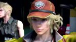 Rule 34 | 10s, 1boy, 1girl, 3d, animated, blonde hair, breasts, cidney aurum, cleavage, final fantasy, final fantasy xv, gloves, goggles, goggles around neck, green eyes, hat, jacket, midriff, navel, prompto argentum, short hair, tagme, video, video, yellow jacket