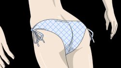 Rule 34 | aizawa eiko, animated, animated gif, ass, ass focus, bikini, butt crack, cindy campbell, epilepsy warning, furukawa keiko, ikamusume, looping animation, nagatsuki sanae, one-piece swimsuit, plaid, plaid bikini, saitou nagisa, sakura kiyomi, shinryaku! ikamusume, side-tie bikini bottom, spanked, spanking, striped bikini, striped clothes, swimsuit, tentacle hair, tokita ayumi, wristband